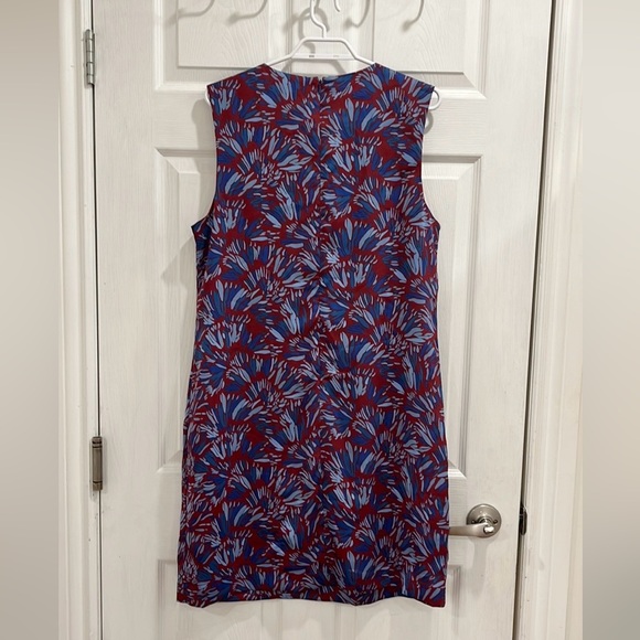 Banana Republic Ruffle Sleeveless Pattern Dress - Picture 5 of 14